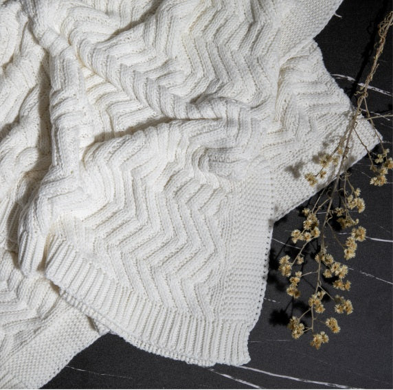 Washed Chevron Blanket